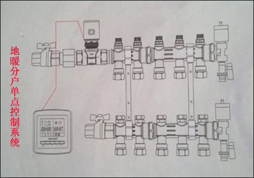 衡阳地暖分户采暖，地暖单点控制系统